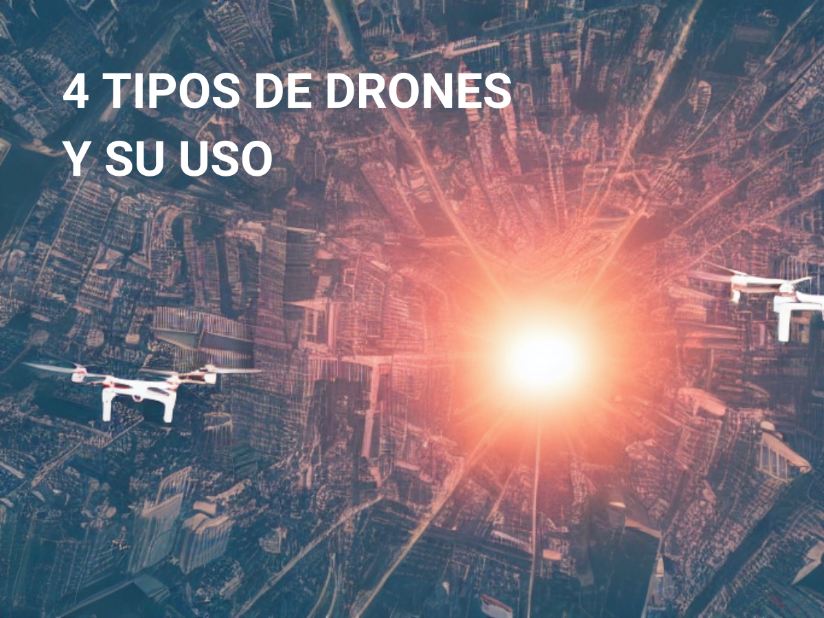  4 tipos de drones y su uso